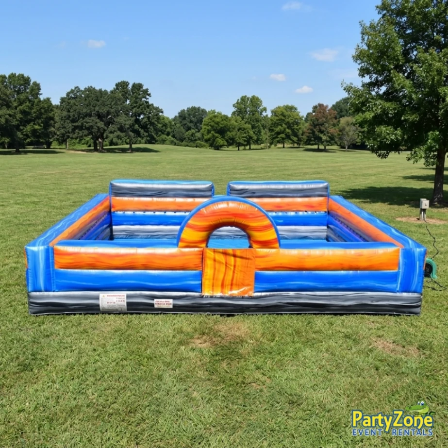 Marble inflatable foam pit rental for Arabi LA kids foam parties in 70032